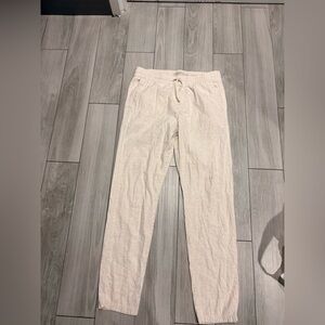 Essential linen jogger